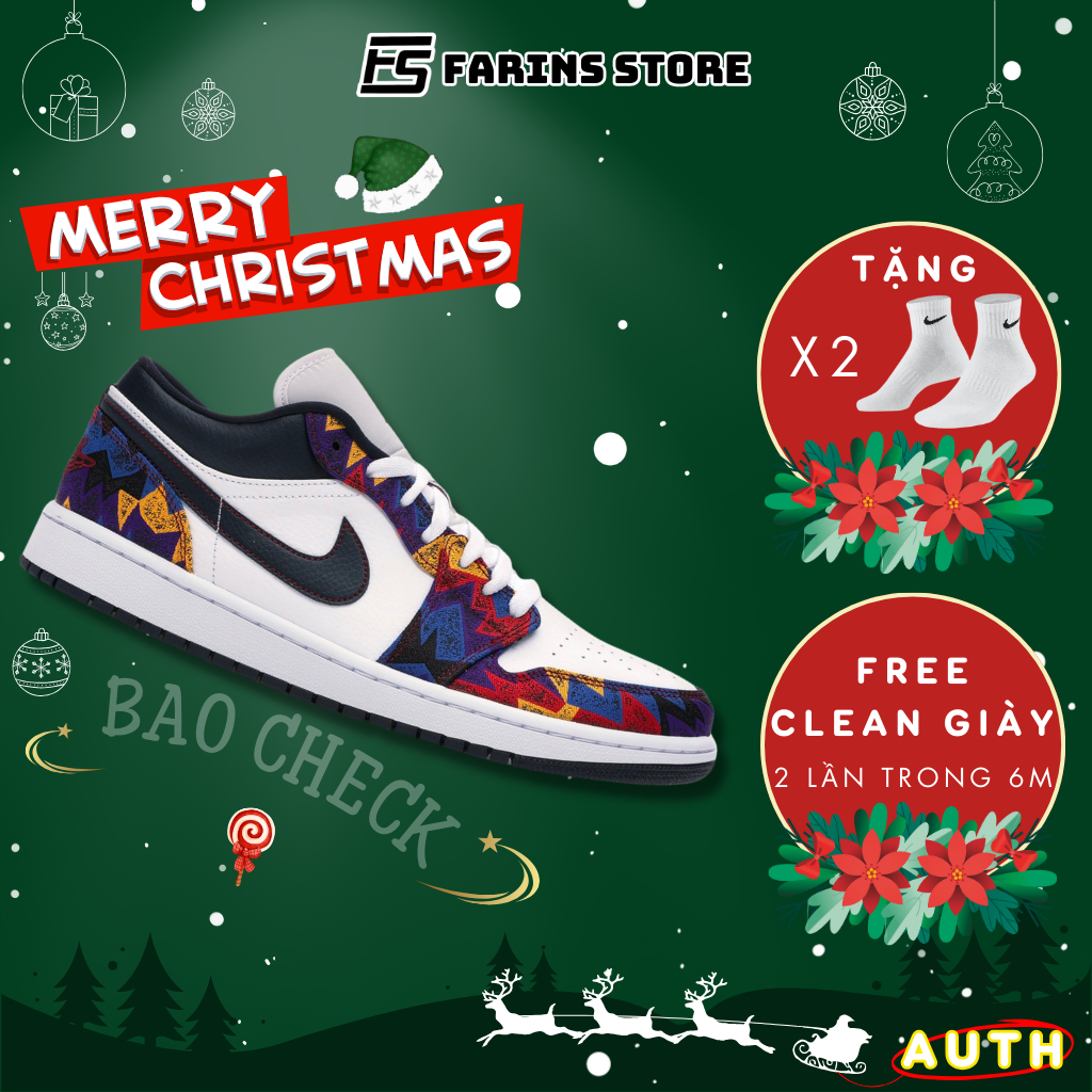 Giày Air Jordan 1 Low SE Nothing But Net CZ8659-100 Auth Cho Nam Nữ, Jordan 1 Low Real Fullbox Farins Store