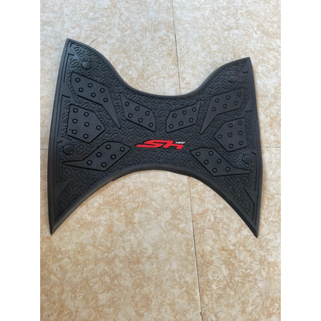 Thảm lót chân cao su cao cấp xe SH 150 và SH 300i tham indo phối ô vuông, dầy chắc chắn