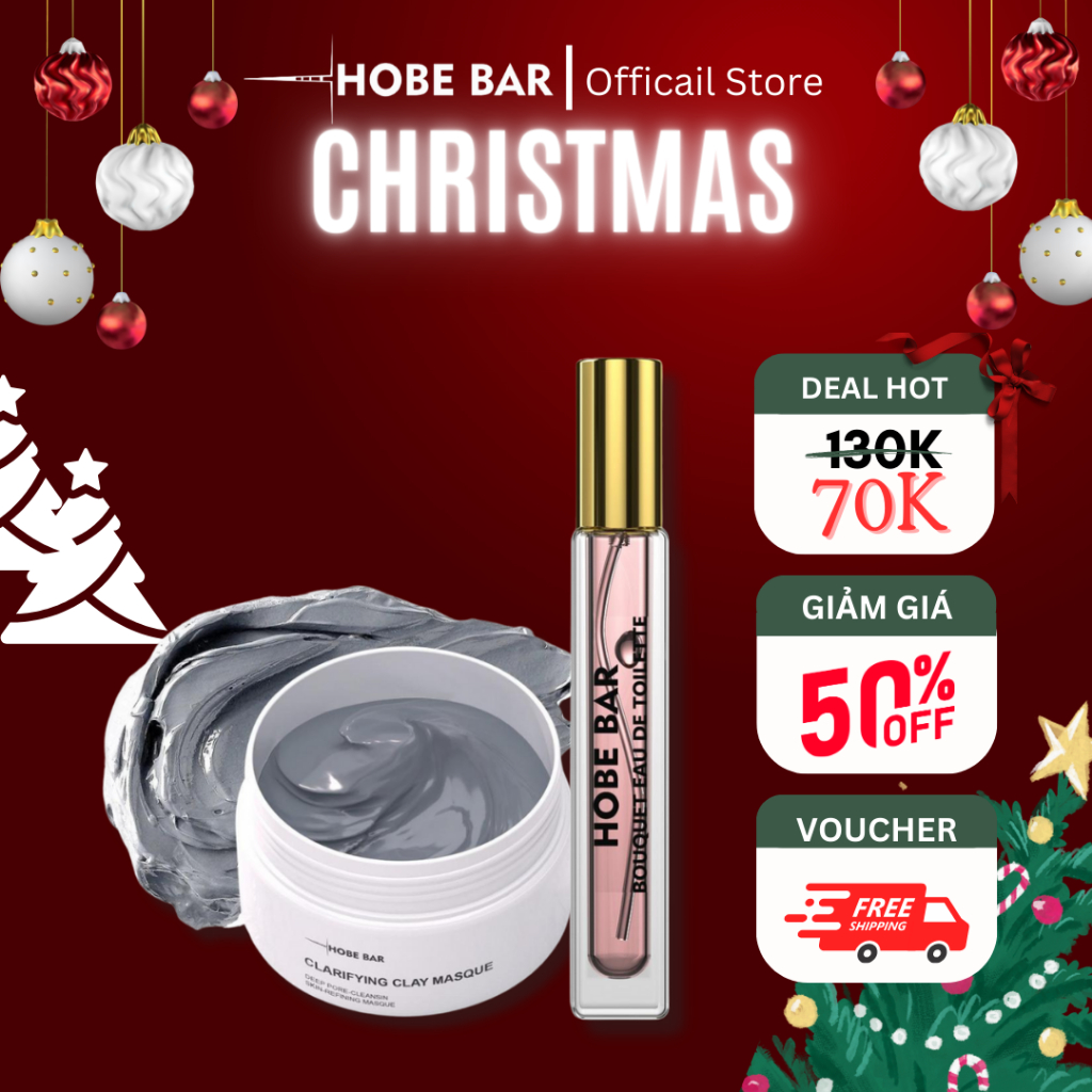 Combo Mặt Nạ Đất Sét Và Nước Hoa Nữ Sự Kết Hợp Hoàn Hảo Cho Làn Da Tươi Sáng và Hương Thơm Quyến Rũ