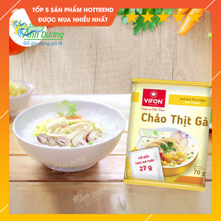 Combo 10 gói cháo thịt gà Vifon - Cháo gà cho trẻ ăn dặm, người ốm
