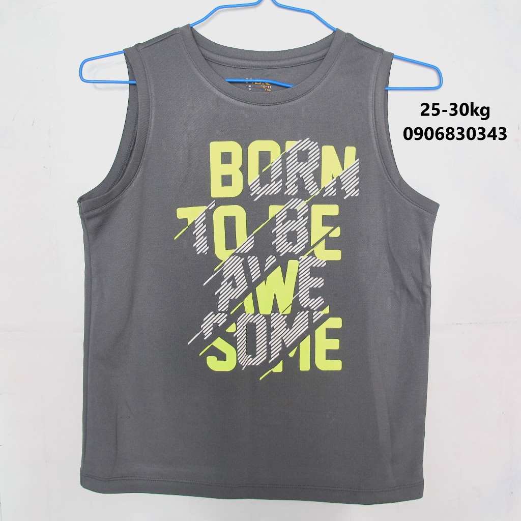 ÁO THUN SÁT NÁCH CHO BÉ TRAI TỪ 20-30KG