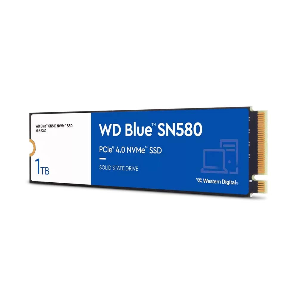 Ổ cứng SSD Western Digital Blue SN580 1TB PCIe Gen4 x4 NVMe M.2 WDS100T3B0E
