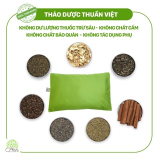 Gối Chườm Nóng Thảo Dược Trị Liệu Giảm Đau Lưng, Đau Nửa Đầu