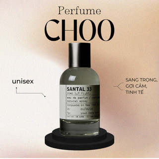 +𝘊𝘩𝘰𝘰 𝘗𝘦𝘳𝘧𝘶𝘮𝘦+ nước hoa dùng thử le labo santal 33 5ml/10ml
