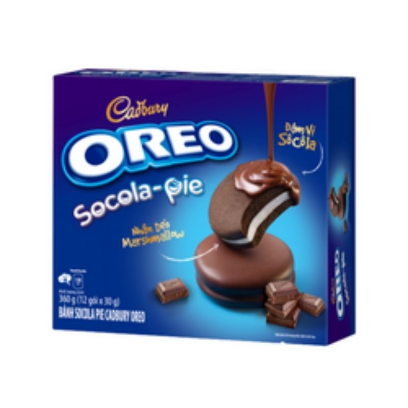 Bánh OREO Pie Vị Dâu/Socola