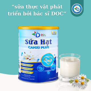 Sữa Hạt DOC Canxi Plus - Sữa Thực Vật Phát Triển Bởi Bác Sĩ DOC