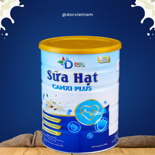 Sữa Hạt DOC Canxi Plus - Sữa Thực Vật Phát Triển Bởi Bác Sĩ DOC