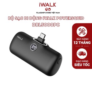 Pin sạc dự phòng di động 4800mah chuẩn type c iwalk dbl5000pc chính hãng i bảo hành 18 tháng lỗi 1 đỏi 1