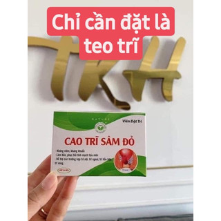 Cao trĩ sâm đỏ (viên đặt)