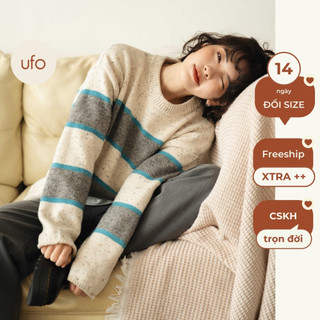 BST áo len cổ tròn chui đầu "Picked by ufo"