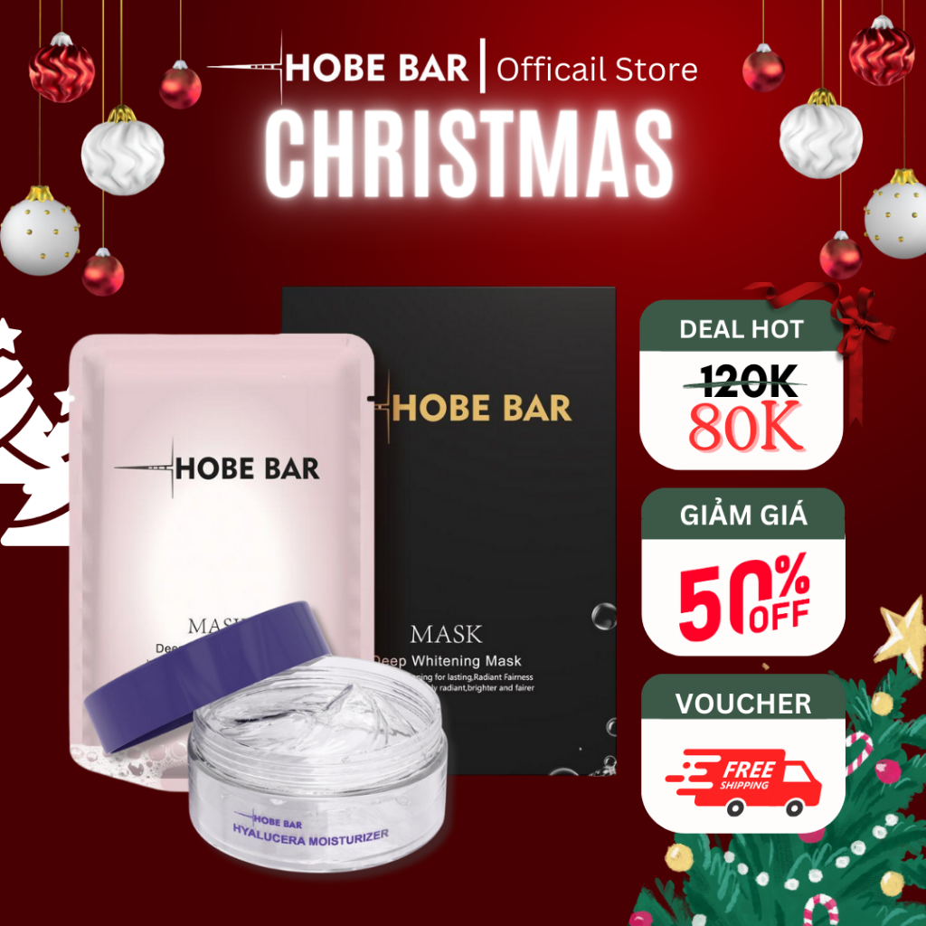 Combo Siêu Cấp Ẩm Mặt Nạ Sửi Bọt Và Kem Dưỡng Ẩm Bí Quyết Làm Sáng Da, Dưỡng Ẩm Hiệu Quả Trắng Da Với Hyaluronic Acid HA