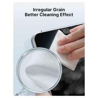 Khăn lau màn hình vải mịn microfiber Jsaux (hộp 50 miếng)