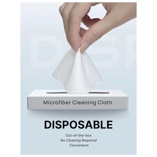 Khăn lau màn hình vải mịn microfiber Jsaux (hộp 50 miếng)