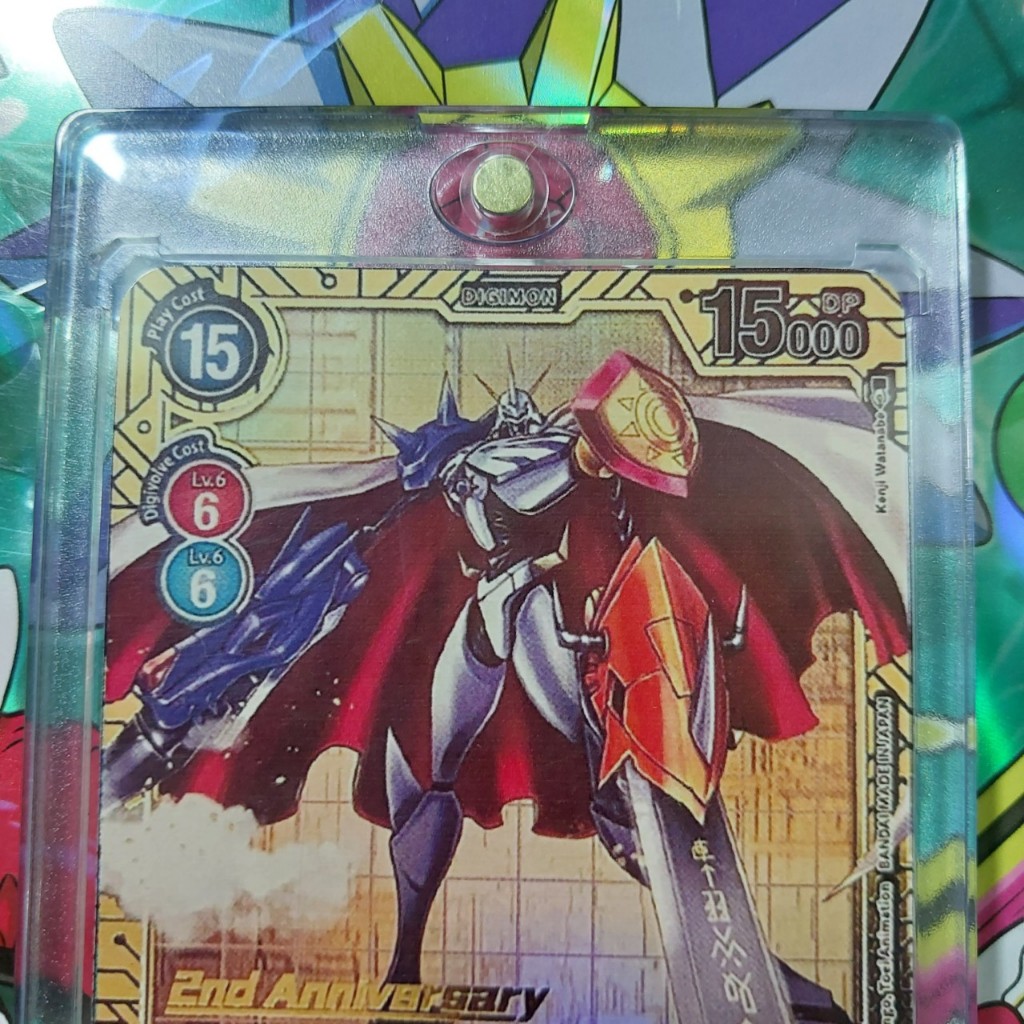 Thẻ bài TCG Omnimon G BT1-084 Parallel Hiệp sĩ thánh WarGreymon và MetalGarurumon 1459 D48 1-4