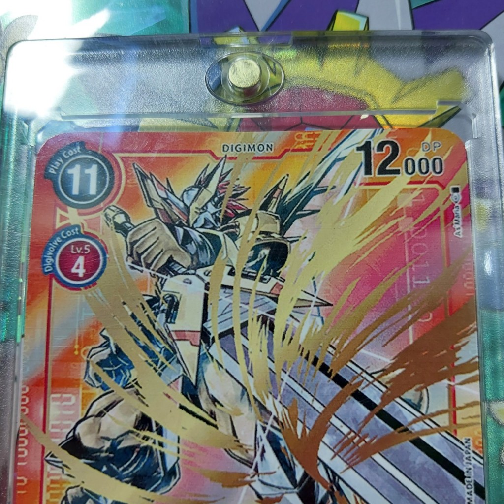 Thẻ bài TCG VictoryGreymon BT4-019 Alternate bán nhân khung long kiếm 1459 D48 1-6
