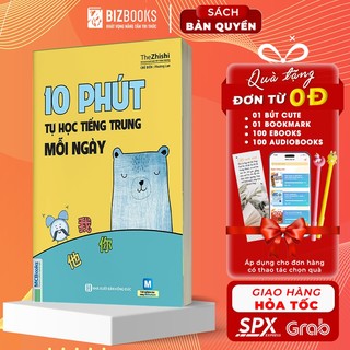 Sách - 10 phút tự học tiếng trung mỗi ngày - dành cho người học tiếng trung cơ bản