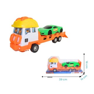 Xe cảnh sát chở xe ô tô đồ chơi, xe đồ chơi chơi nhựa an toàn cho bé