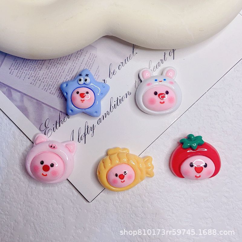 Set 5 Charm loopy các mẫu