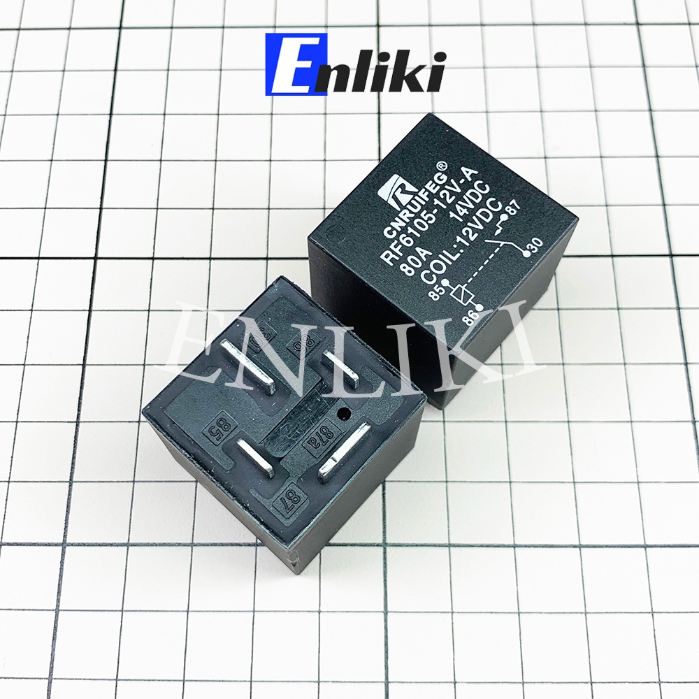 Relay 12VDC 80A - 4 Chân