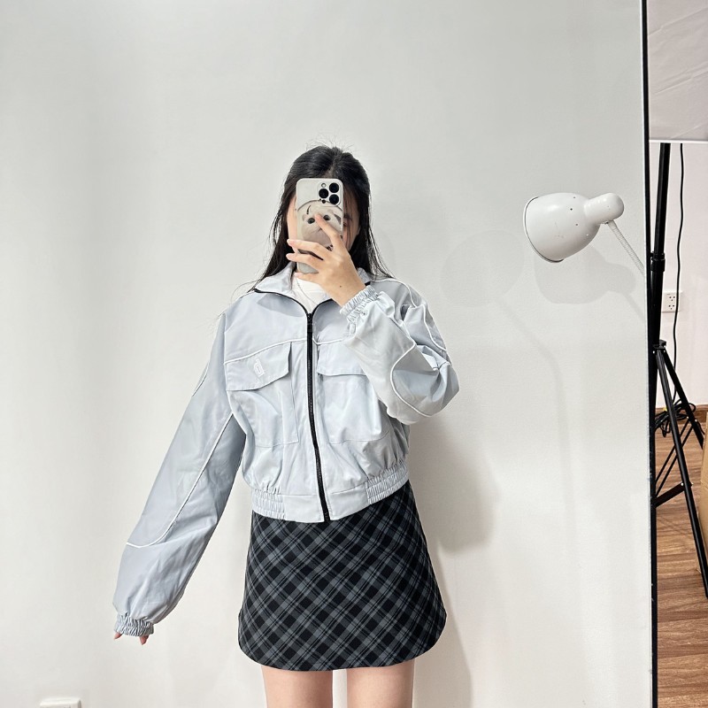 Áo Khoác Dù Dáng Ngắn Thể Thao 2 Lớp Dày Dặn 𝘽𝙮𝙘𝙖𝙢𝙘𝙖𝙢