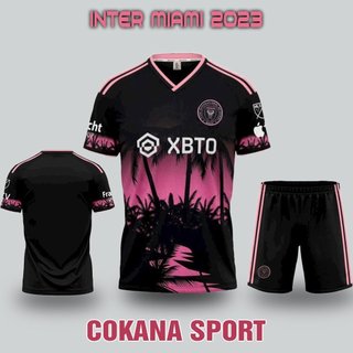 Áo bóng đá miami đen thiết kế mới 2024 - bộ quần áo bóng đá clb inter miami đen thiết kế 2024
