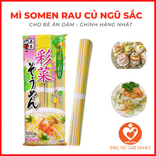 Mì somen rau củ Itsuki Nhật Bảngói 320g DATE T12/2026