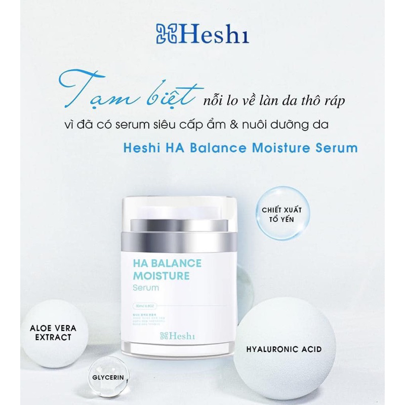 Serum dưỡng da căng bóng HA BALANCE MOISTURE SERUM