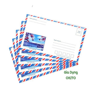 Freeshiip⛔ bịch 80 phong bì, sỉ 100 phong bì có keo dán sẵn - gia dụng okito