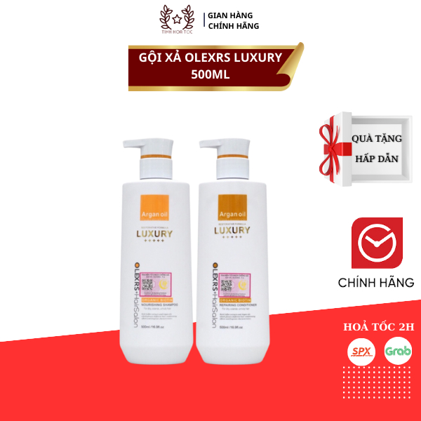 Dầu gội xả phục hồi, chống rụng tóc Olexrs Hair Salon Luxury 500 - 960ml