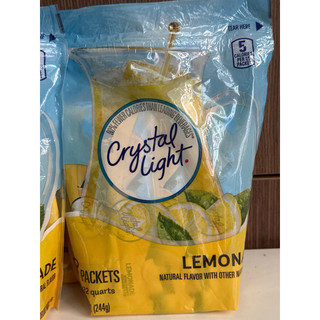 Nguyên túi 16 gói crystal light vị chanh vàng
