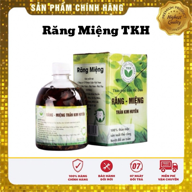 THẢO MỘC RĂNG MIỆNG TRẦN KIM HUYỀN