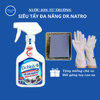 Combo 5 dr. natro – siêu sạch vip pro công nghệ ion từ trường và miếng nhám thần thánh
