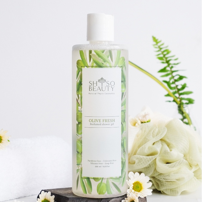 COMBO 2 Chai Sữa Tắm Nước Hoa Anh Quốc SHSO Beauty Olive Fresh 500ml - NPC PHAR