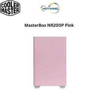 Vỏ case máy tính cooler master masterbox nr200p pink