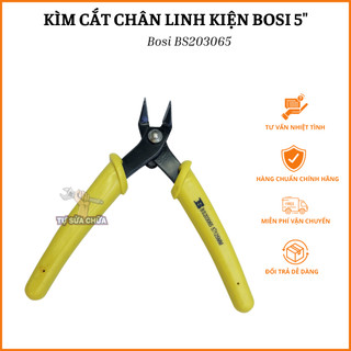 Kìm cắt chân linh kiện 5" Bosi BS203065