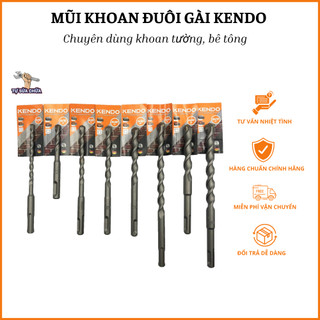 Mũi khoan tường khoan bê tông Kendo đuôi gài cho máy chuyên dụng hàng chính hãng siêu bền đẹp