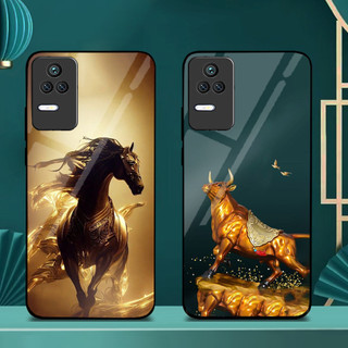 Ốp Lưng XIAOMI REDMI K50, K50 PRO, K50 ULTRA Mặt lưng kính cao cấp, thiết kế độc quyền 12 con giáp