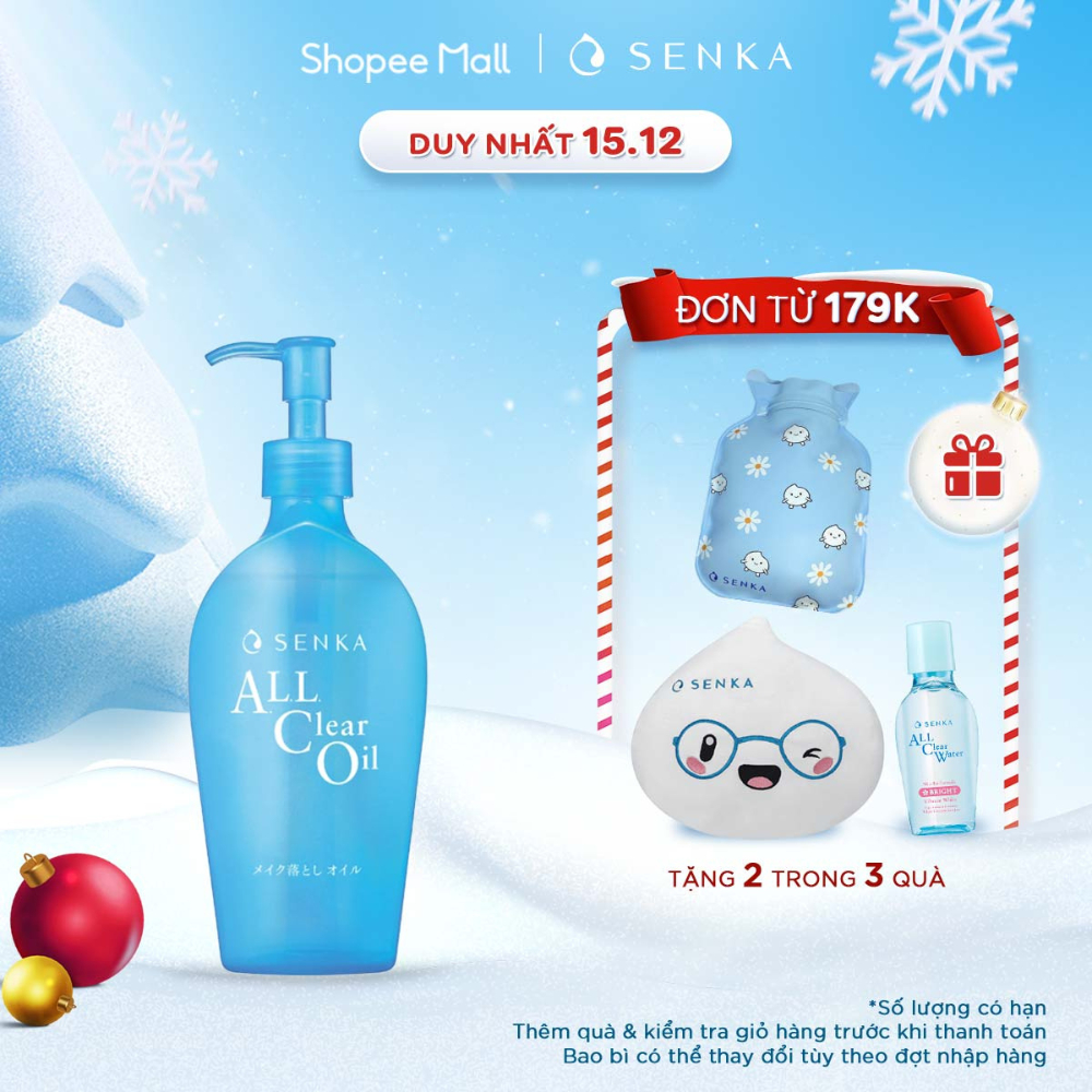 Dầu tẩy trang Senka All Clear Oil 230ml _14847