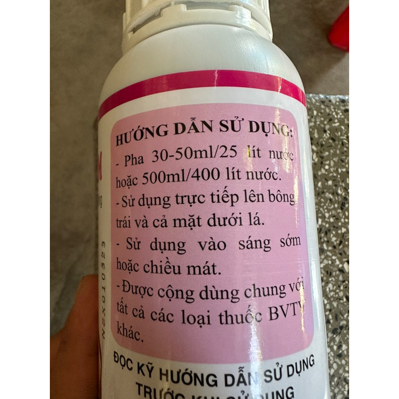 Phân bón vi lượng CANXI - BO - KẼM  chống rụng hoa và trái non - chống nứt trái - thối trái.