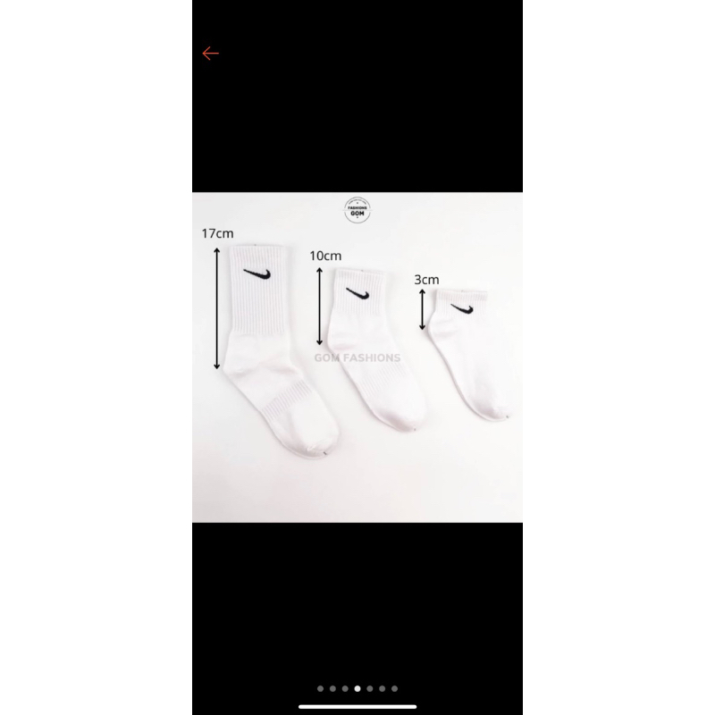 Tất Nike cotton cao nam nữ