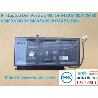 ⚡️[Pin zin] Pin Laptop Dell Vostro 5480 14-5480 5480A V5480 V5460 5460 V5470 5470 V5480 5439 5560 V5560 VH748 51.2Wh