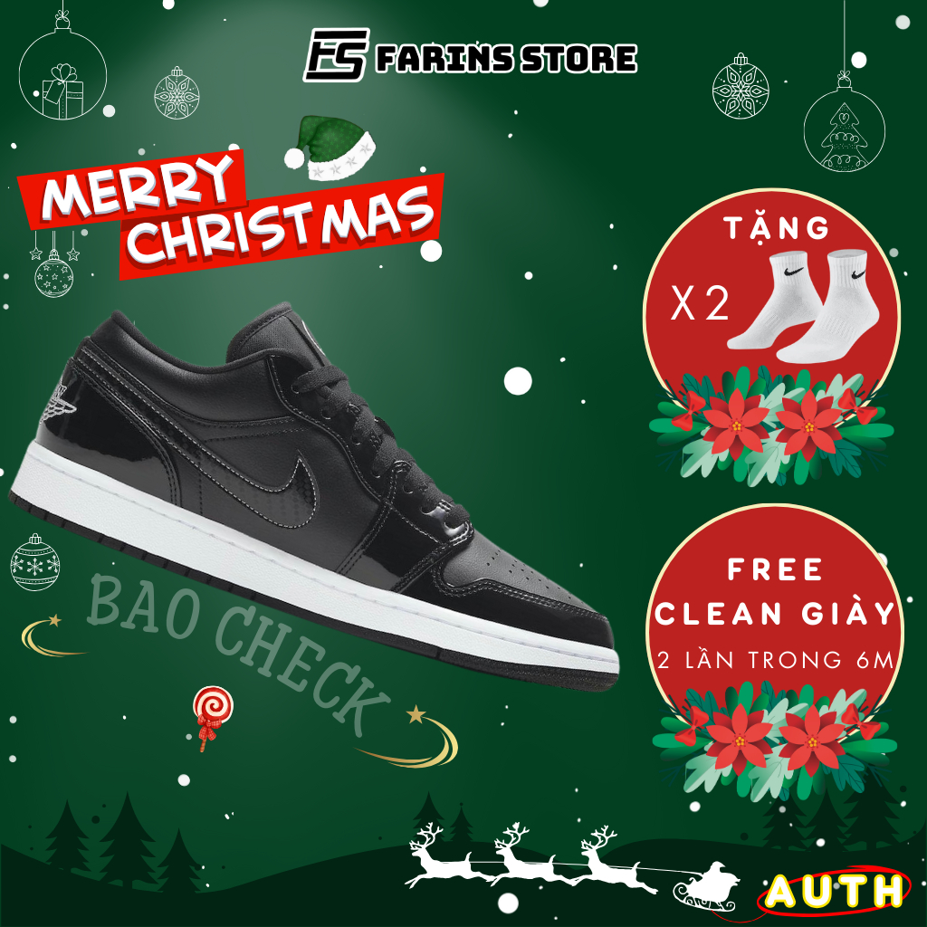 Giày Thể Thao Air Jordan 1 Low All Star DD1650-001 Auth Cho Nam Nữ, Jordan 1 Low Real Fullbox Farins Store