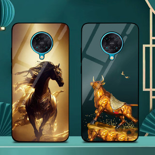 Ốp Lưng XIAOMI K30 PRO, K30 ULTRA, POCO F2 PRO Mặt lưng kính cao cấp, thiết kế độc quyền 12 con giáp