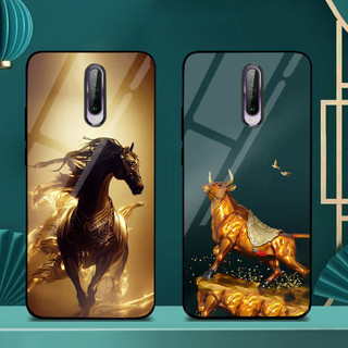 Ốp Lưng XIAOMI REDMI K30, K30 5G Mặt lưng kính cao cấp, thiết kế độc quyền 12 con giáp