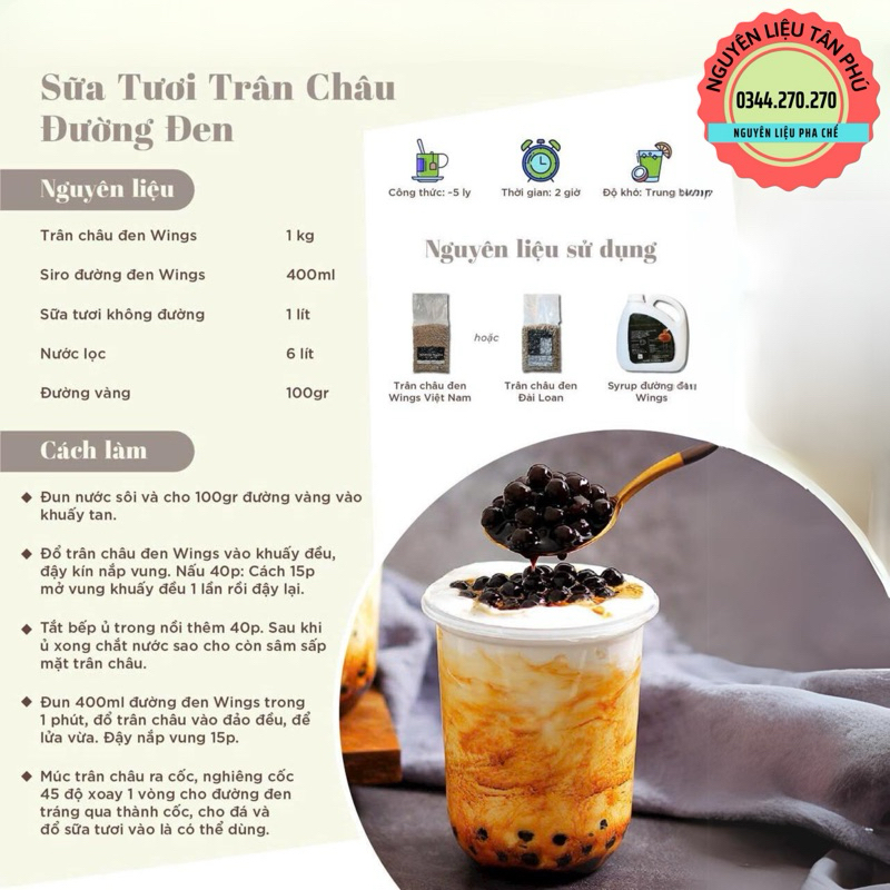 Trân châu Wing đen Việt Nam  - Gói 3kg