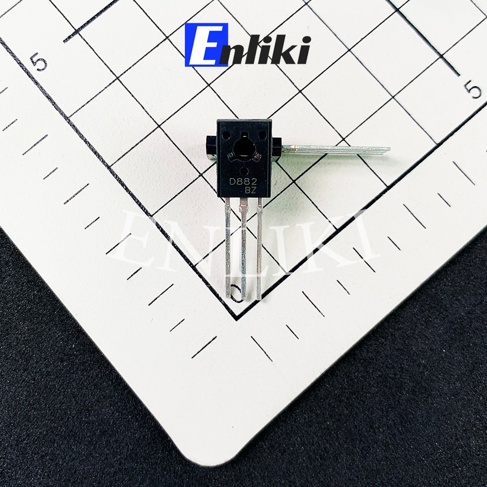Transistor D882 NPN 3A 30V TO126 Chân Đồng Chính Hãng