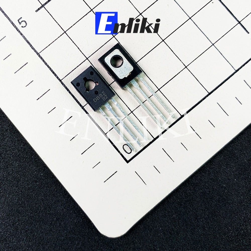 Transistor D882 NPN 3A 30V TO126 Chân Đồng Chính Hãng