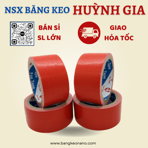 Băng Keo Vải Dán Bao, Dán Thùng Chịu Lực