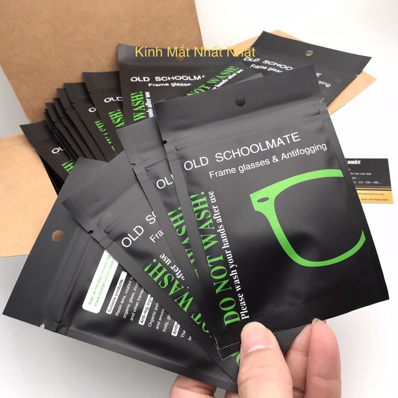 Sỉ khăn nano lau kính mắt chống hơi nước và sương mù loại tốt