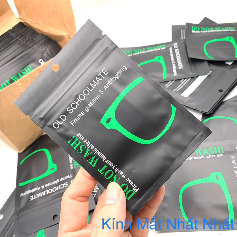 Sỉ khăn nano lau kính mắt chống hơi nước và sương mù loại tốt